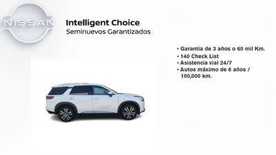 2023 Nissan Pathfinder EXCLUSIVE V6 3.5L 270 CP 5 PUERTAS AUT PIEL BA AA