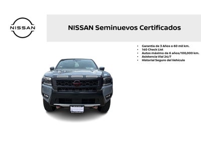 2025 Nissan Frontier V6 PRO-4X, V6, 3.8L, 310 CP, 4 PUERTAS, AUT, 4X4