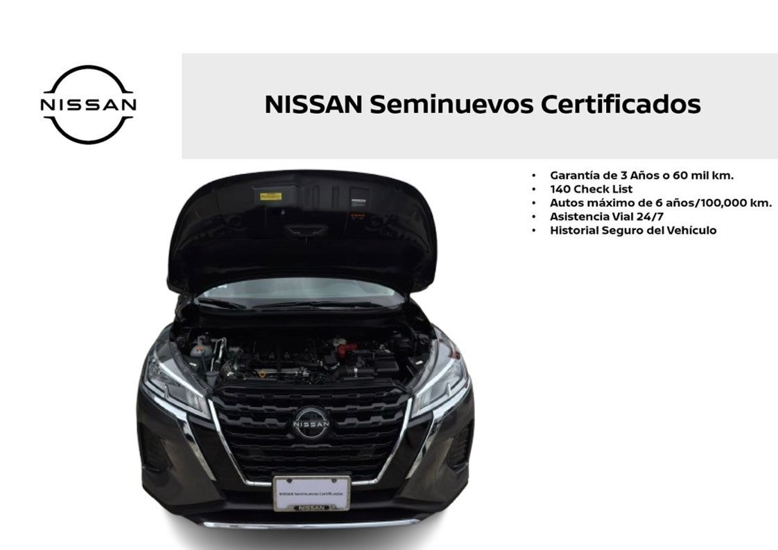 2025 Nissan Kicks Play ADVANCE, L4, 1.6L, 118 CP, 5 PUERTAS, CVT