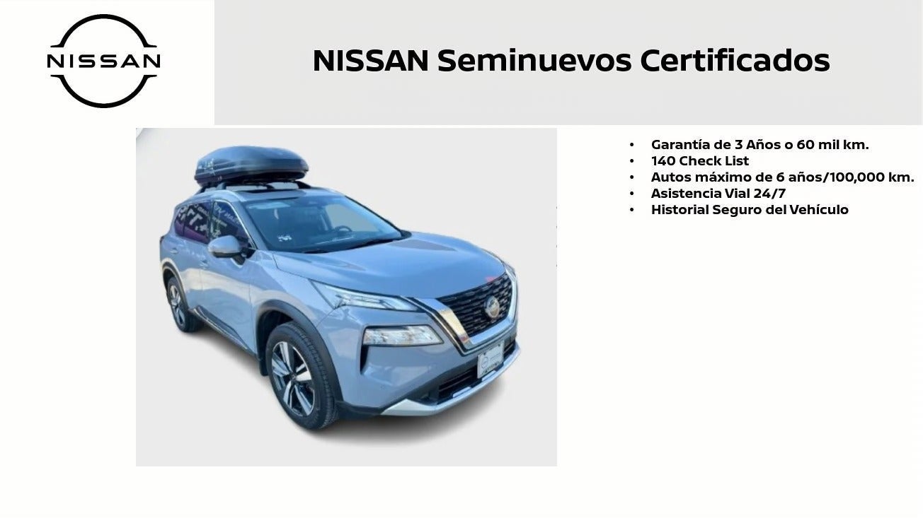 2025 Nissan X-Trail PLATINUM PLUS, L4, 2.5L, 181 CP, 5 PUERTAS, AUT