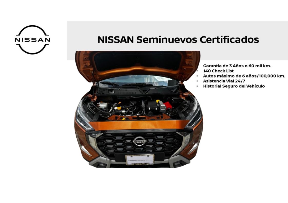2025 Nissan Magnite EXCLUSIVE, L3, 1.0T, 112 CP, 5 PUERTAS, AUT CVT
