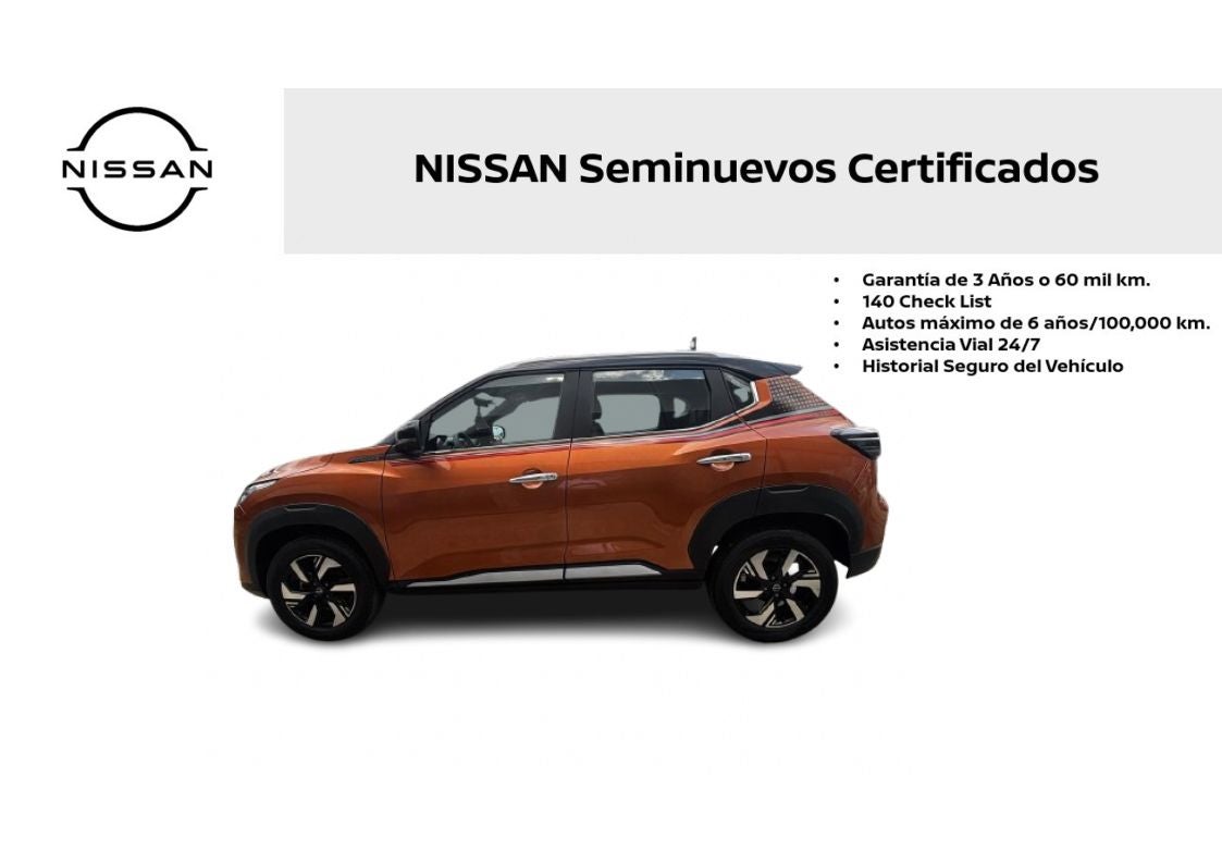 2025 Nissan Magnite EXCLUSIVE, L3, 1.0T, 112 CP, 5 PUERTAS, AUT CVT